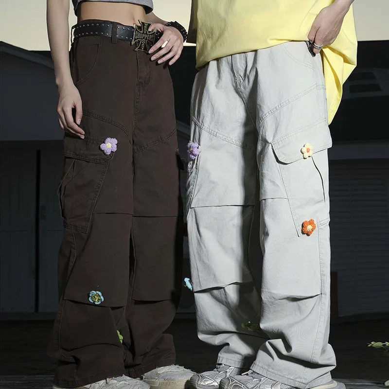 MANYSTON Casual Pants Unisex-5