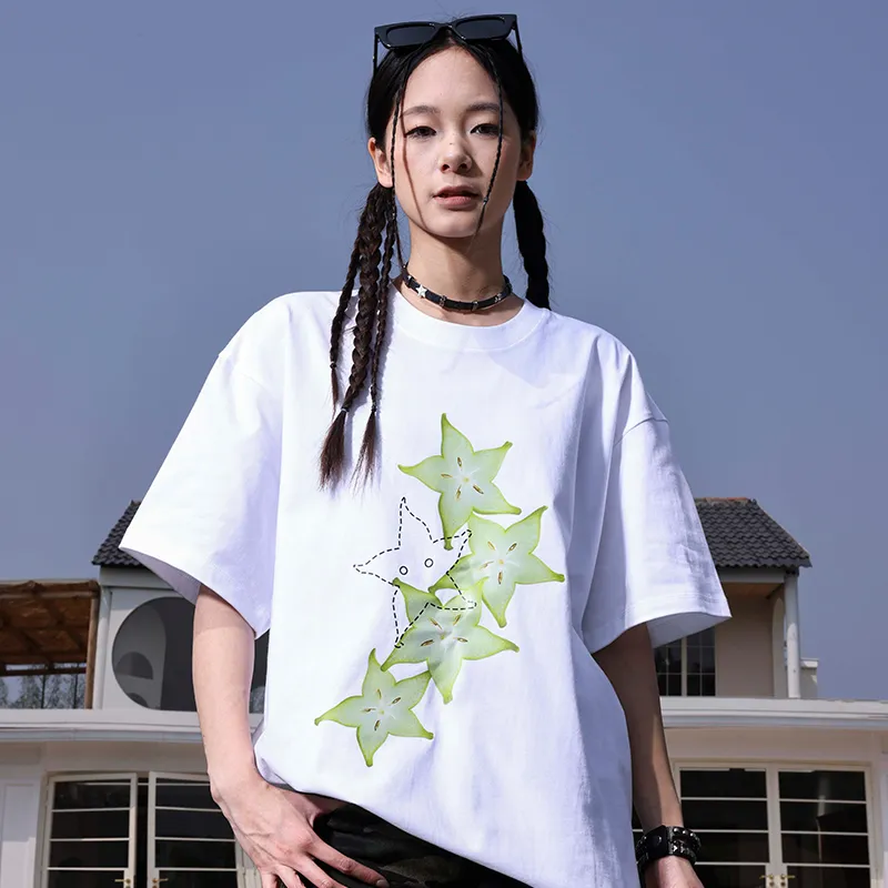 MANYSTON T Shirts Unisex-4