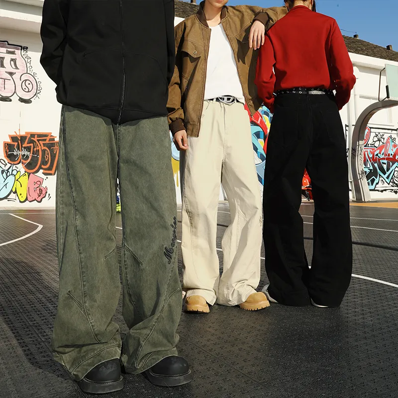 MANYSTON Casual Pants Unisex-16
