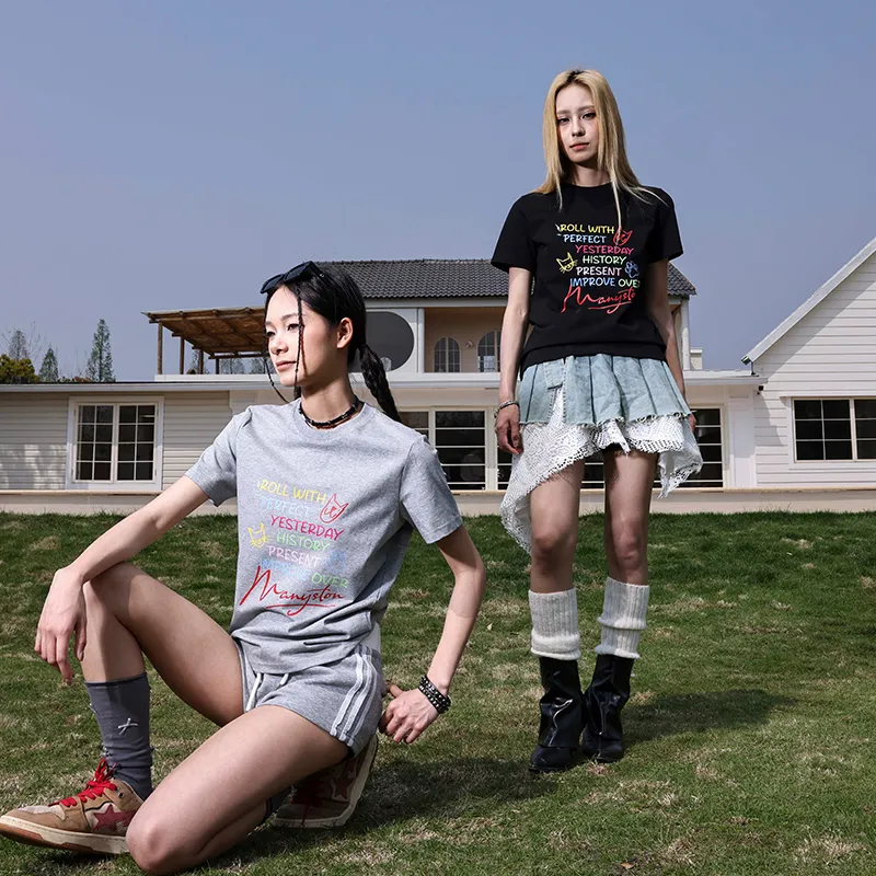 MANYSTON T Shirts Unisex-19