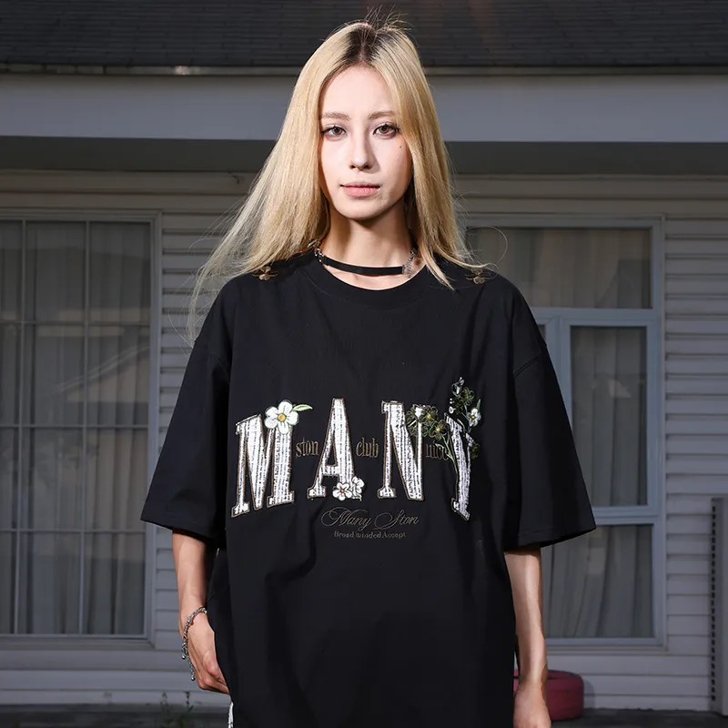 MANYSTON T Shirts Unisex-18