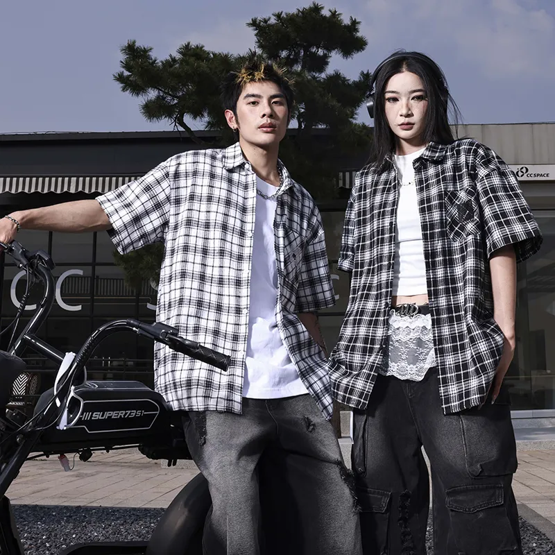 MANYSTON Shirts Unisex-6