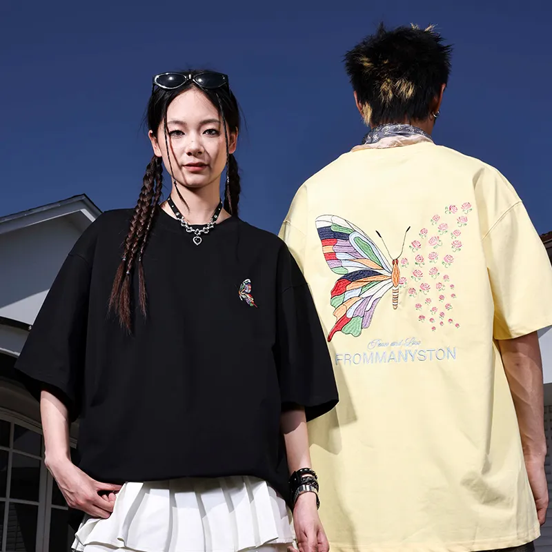 MANYSTON T Shirts Unisex-18