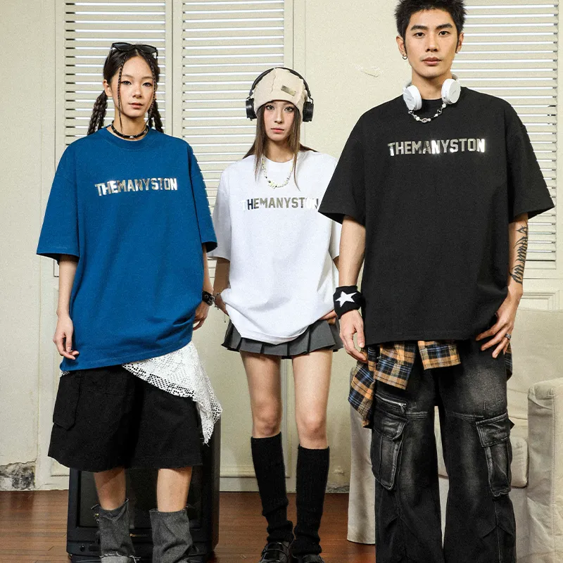 MANYSTON T Shirts Unisex-2