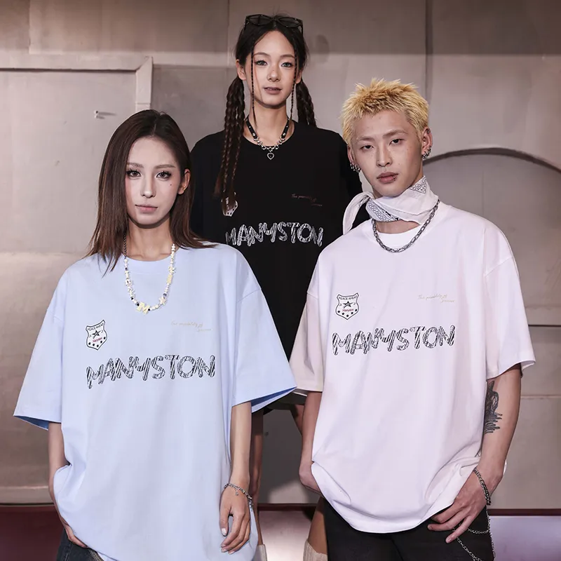 MANYSTON T Shirts Unisex-6