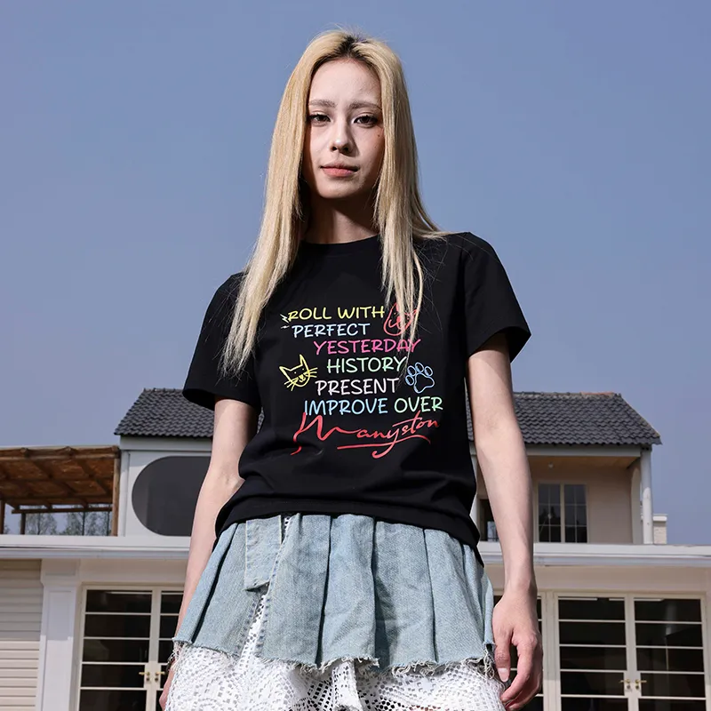 MANYSTON T Shirts Unisex-11