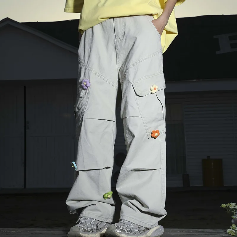 MANYSTON Casual Pants Unisex-4