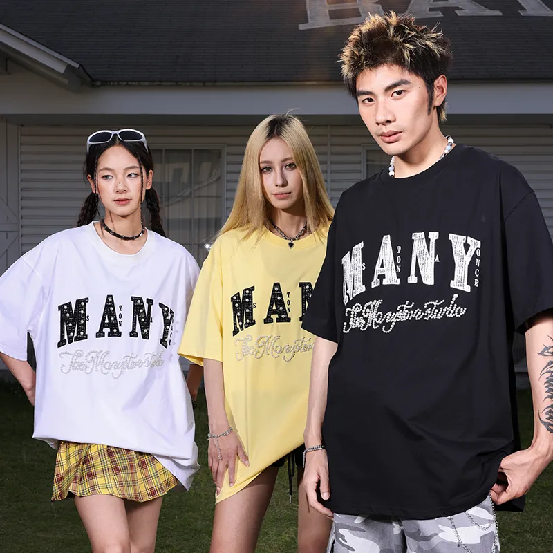 MANYSTON T Shirts Unisex-12