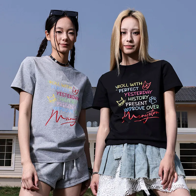 MANYSTON T Shirts Unisex-12