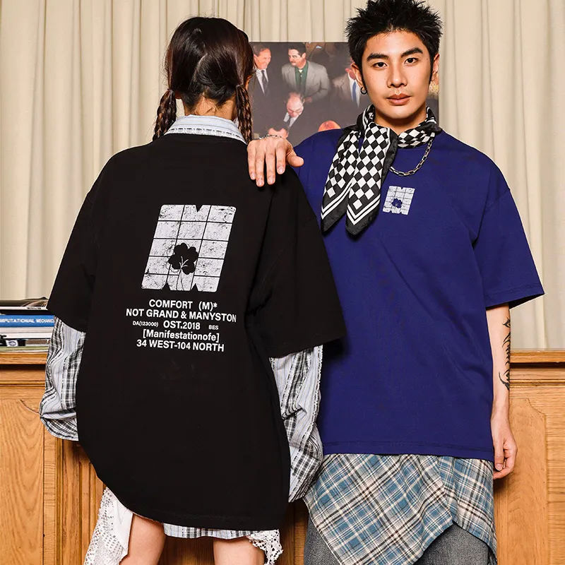MANYSTON T Shirts Unisex-23