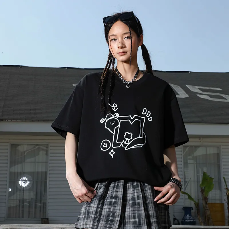 MANYSTON T Shirts Unisex-7