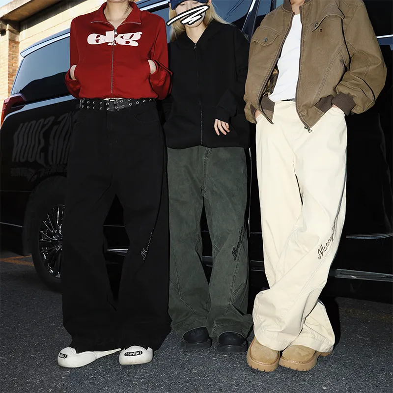 MANYSTON Casual Pants Unisex-4