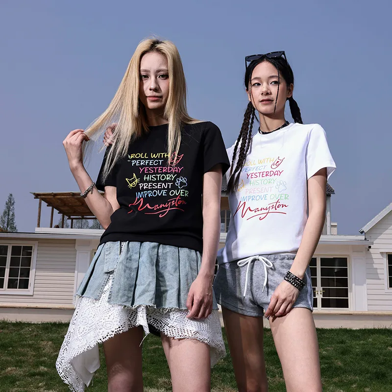 MANYSTON T Shirts Unisex-6