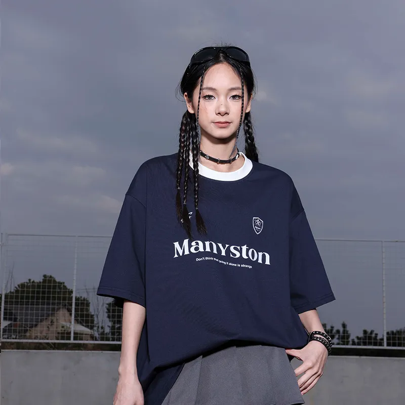 MANYSTON T Shirts Unisex-5