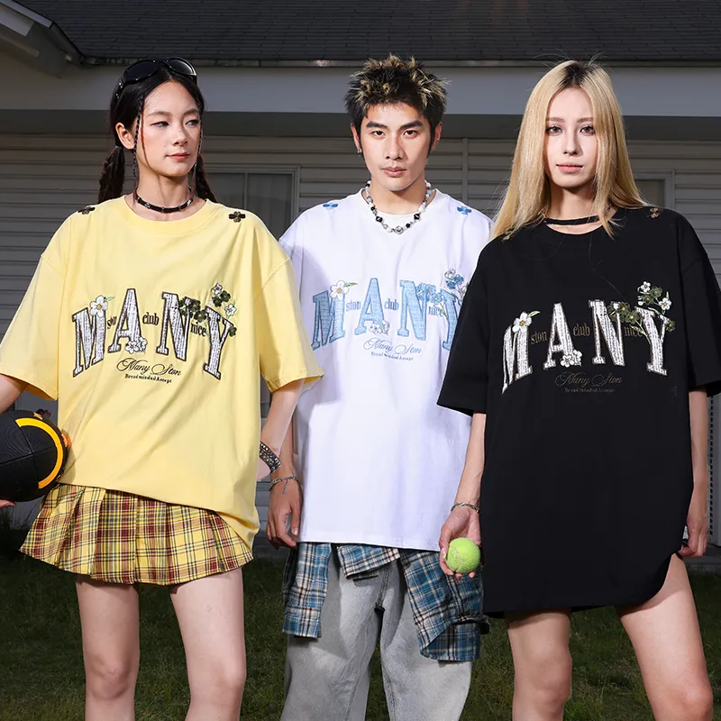 MANYSTON T Shirts Unisex-6