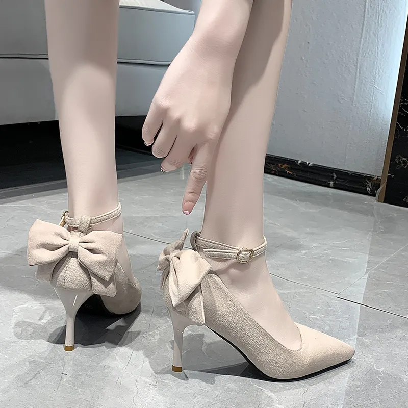 Dawei's House Slim Heel High Heels Women's-13