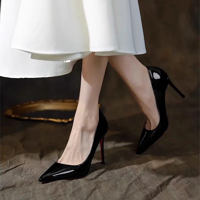 Dawei's House Slim Heel High Heels Women's-3
