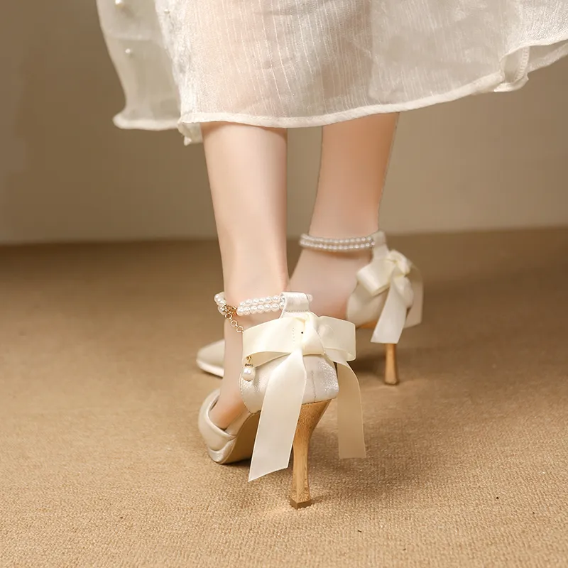 Dawei's House Slim Heel High Heels Women's-9