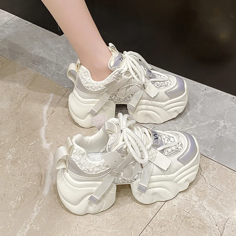 Dawei's House Low Top Chunky Sneakers Women's-1