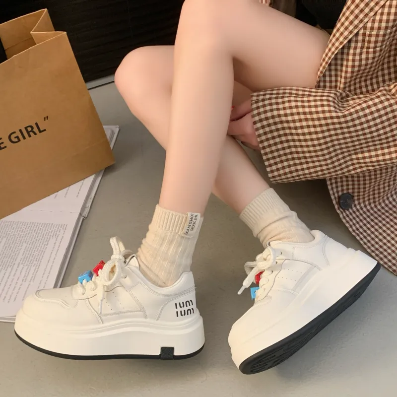 Dawei's House Low Top Skateboard Shoes Women's-4