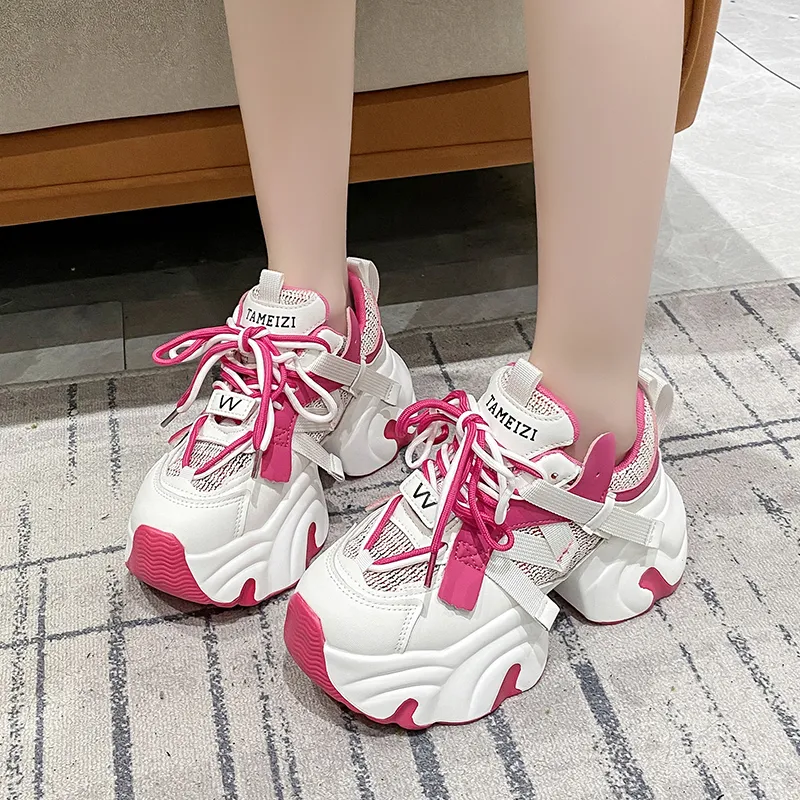 Dawei's House Low Top Chunky Sneakers Women's-10