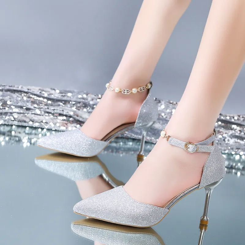 Dawei's House Slim Heel High Heels Women's Gift Box Set-8