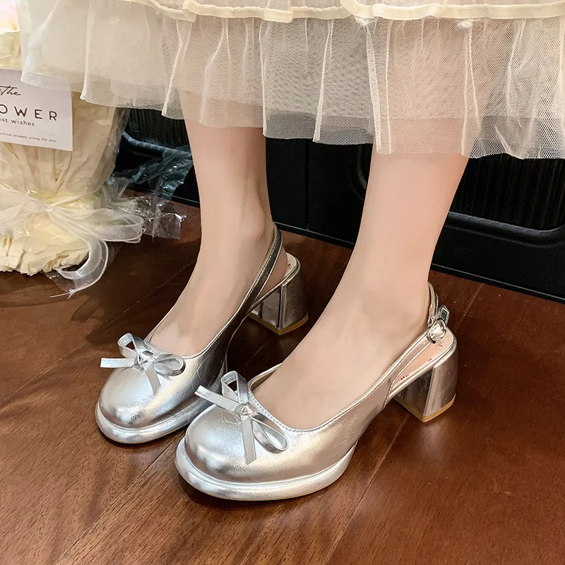 Dawei's House Block Heel High Heels Women's-14