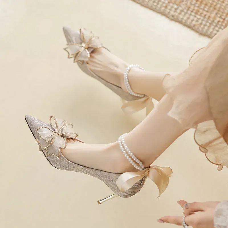 Dawei's House Slim Heel High Heels Women's Gift Box Set-7