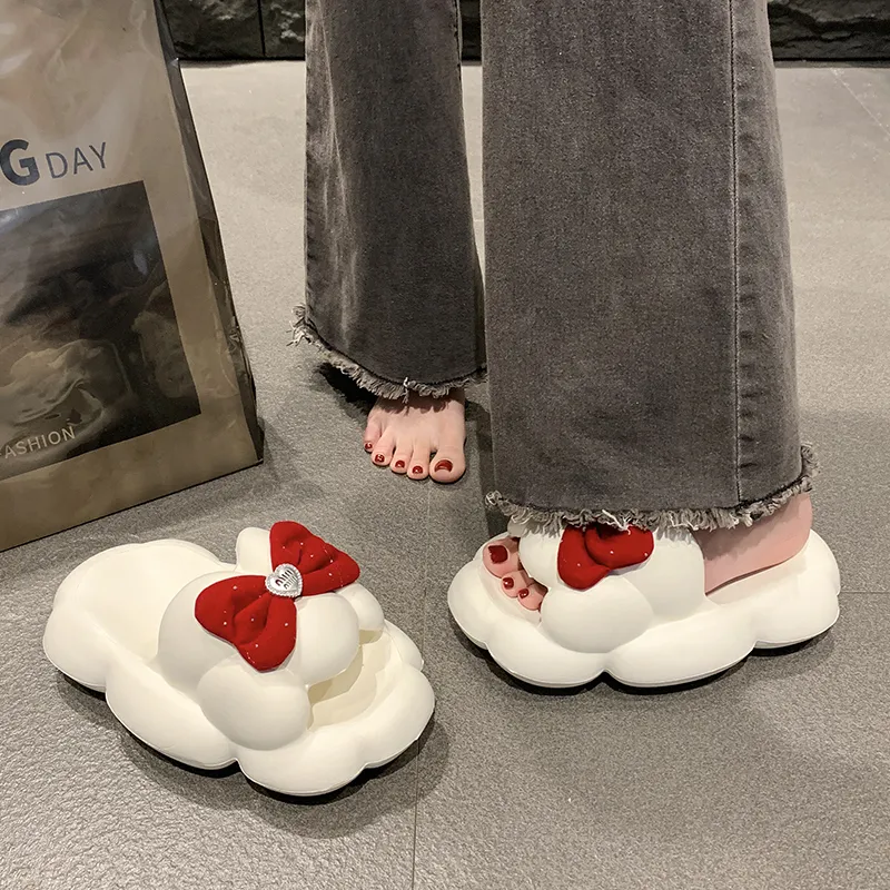 Dawei's House EVA Antibacterial, Slip Resistant, Odor Resistant Slide Slippers Women's-13