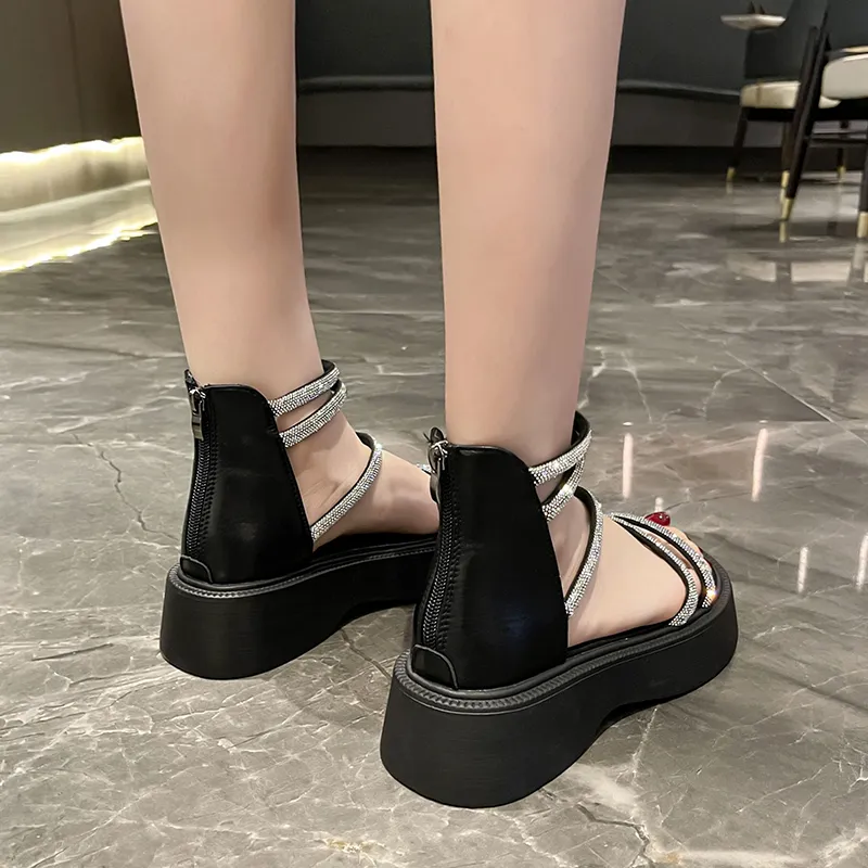Dawei's House Roman Sandals Women's-9
