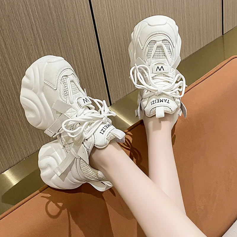 Dawei's House Low Top Chunky Sneakers Women's-2