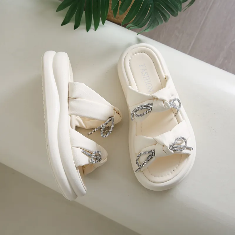 Dawei's House Rubber Sole Slip Resistant Quick Dry Antibacterial Cushioning Slide Slippers Women's Gift Box Set-20