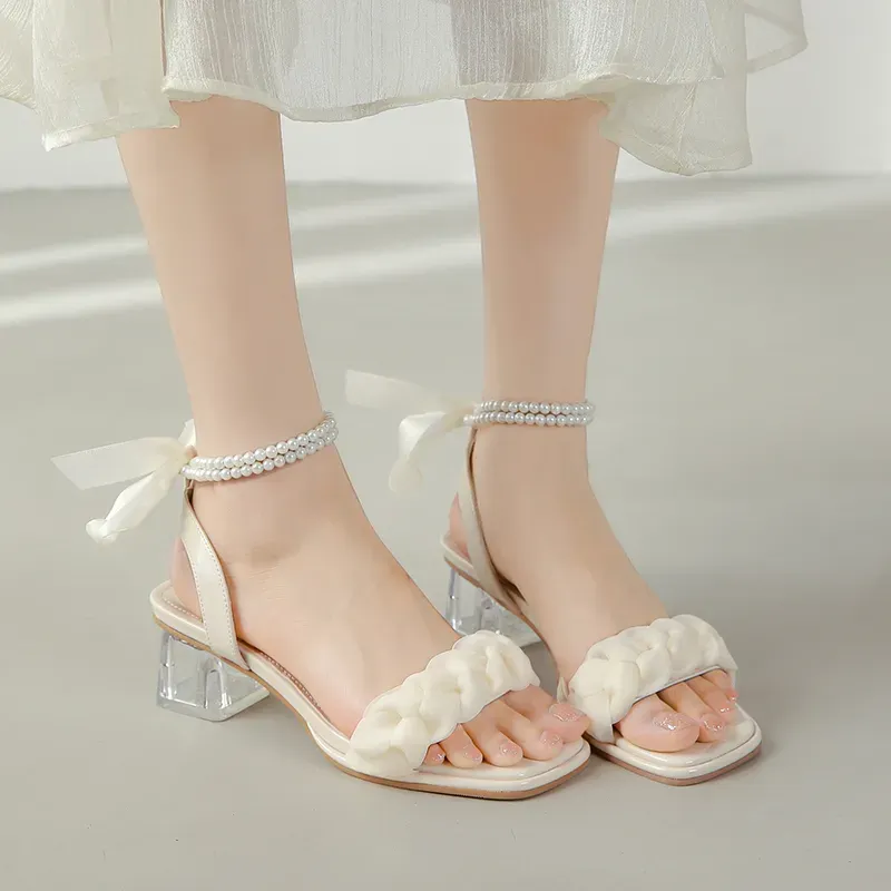 Dawei's House One Strap Sandals Women's Gift Box Set-12
