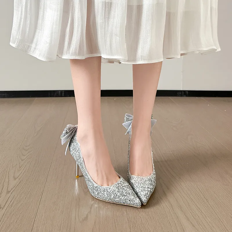 Dawei's House Slim Heel High Heels Women's Gift Box Set-10