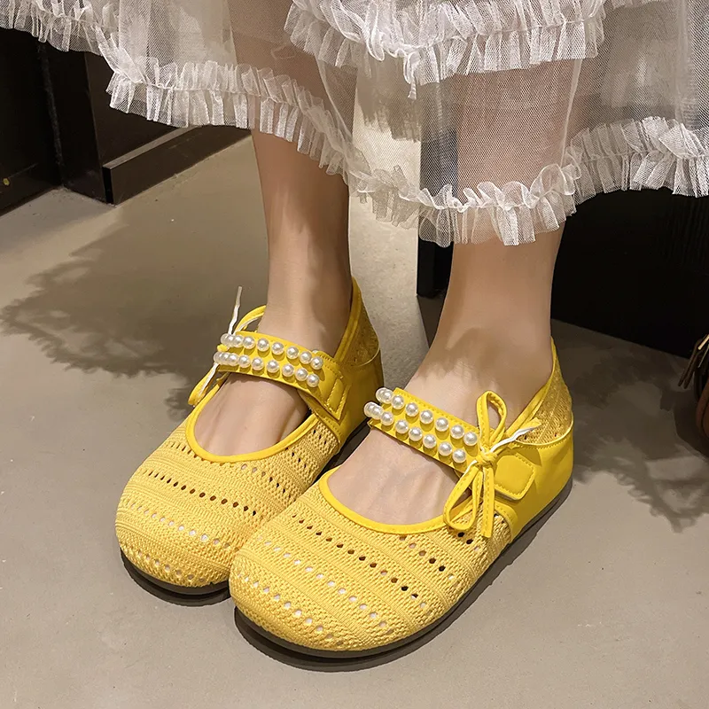 Dawei's House Rubber Sole Slip Resistant Closed Toe Slippers Women's-11