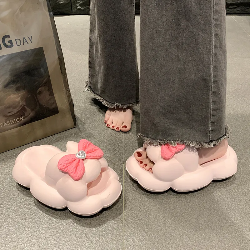 Dawei's House EVA Antibacterial, Slip Resistant, Odor Resistant Slide Slippers Women's-8