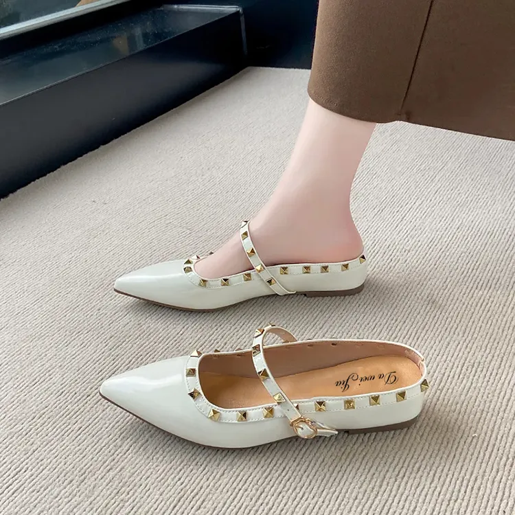 Dawei's House Rubber Sole Quiet Slip Resistant Wrap toe Slippers Women's Gift Box Set-26