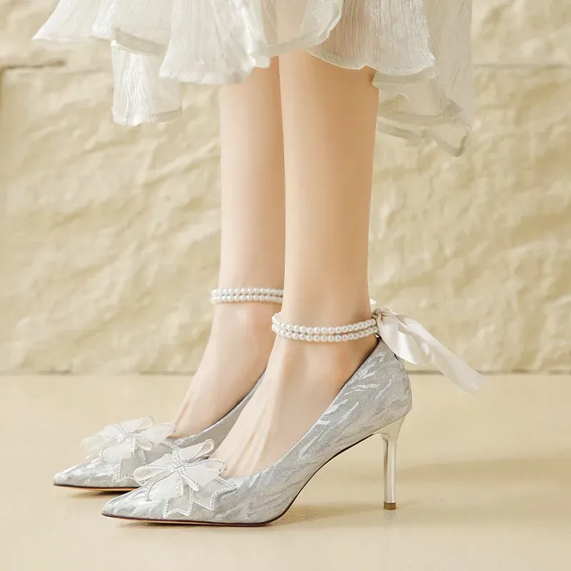 Dawei's House Slim Heel High Heels Women's Gift Box Set-3