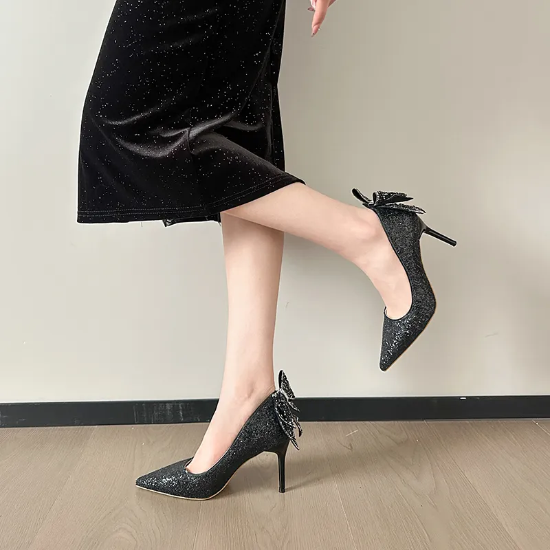 Dawei's House Slim Heel High Heels Women's Gift Box Set-26
