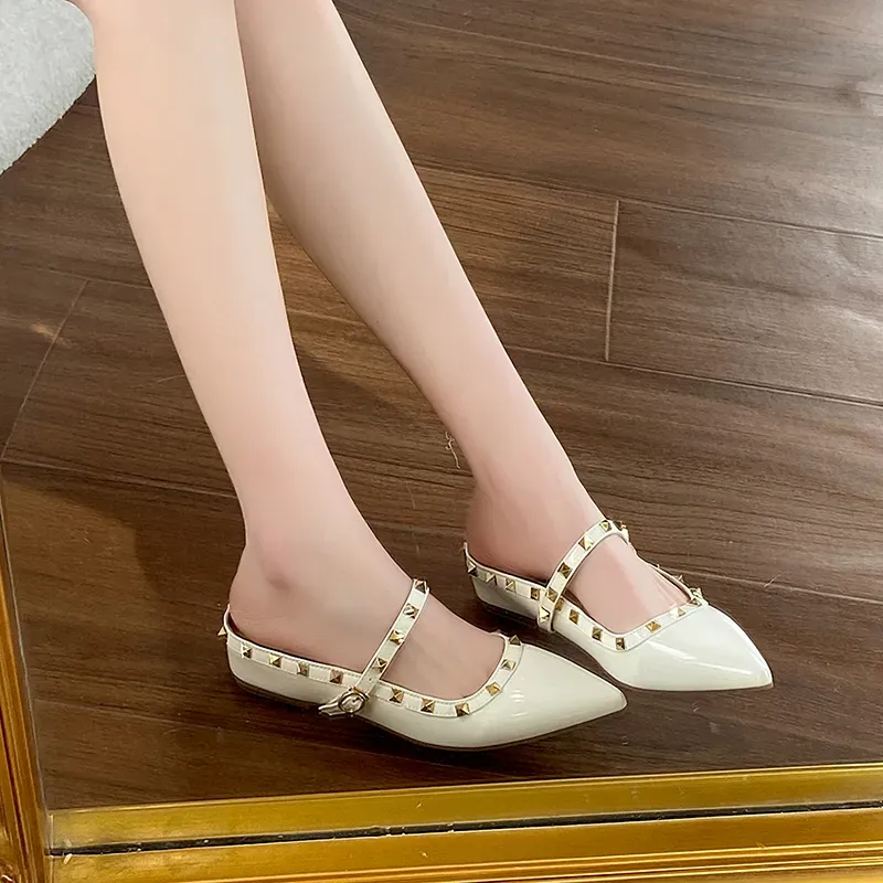 Dawei's House Rubber Sole Quiet Slip Resistant Wrap toe Slippers Women's Gift Box Set-12
