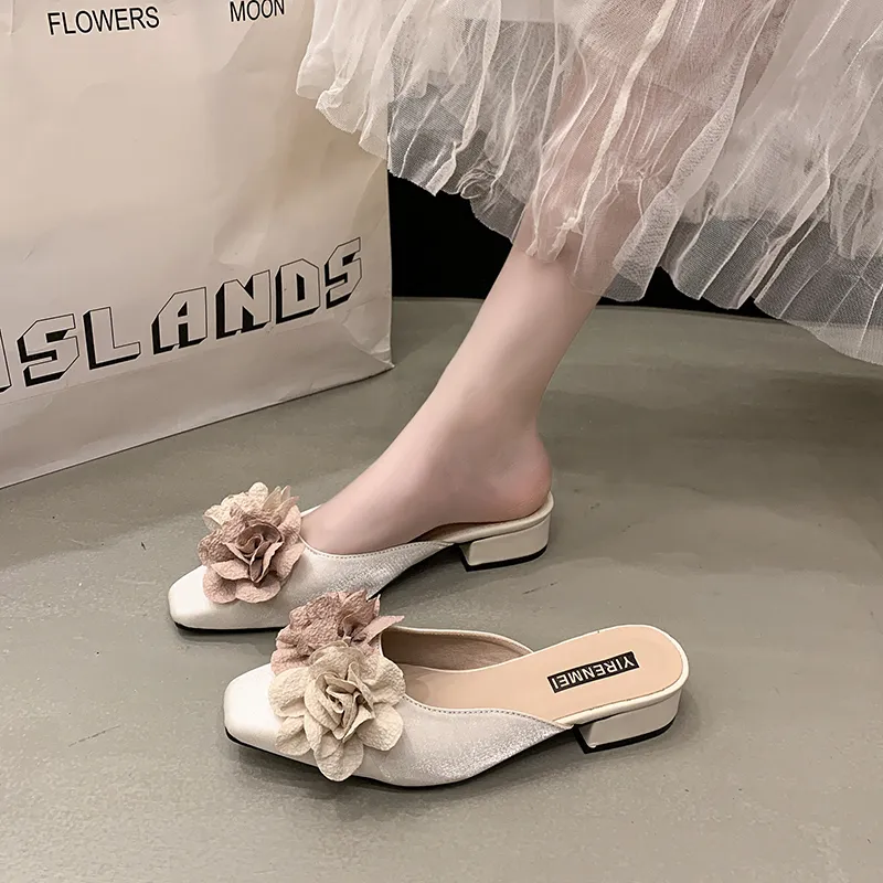 Dawei's House Odor Resistant Abrasion Resistant Slip Resistant Closed Toe Slippers Women's-8