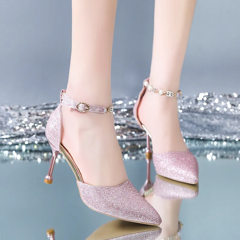 Dawei's House Slim Heel High Heels Women's Gift Box Set-15