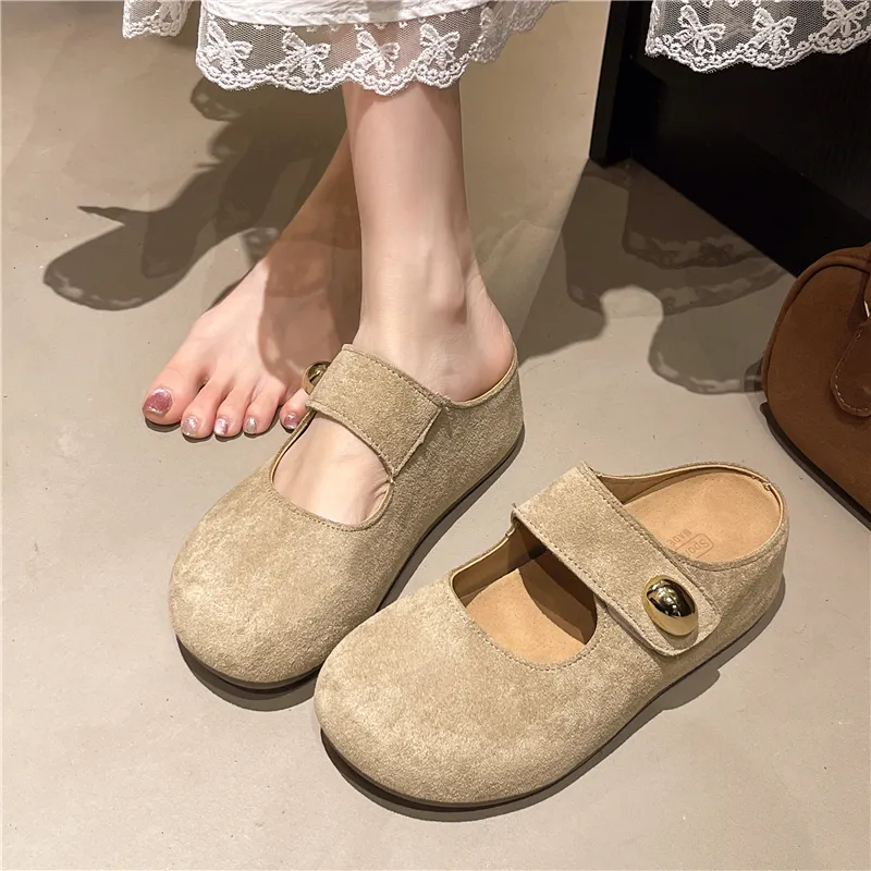 Dawei's House Closed Toe Slippers Women's-12