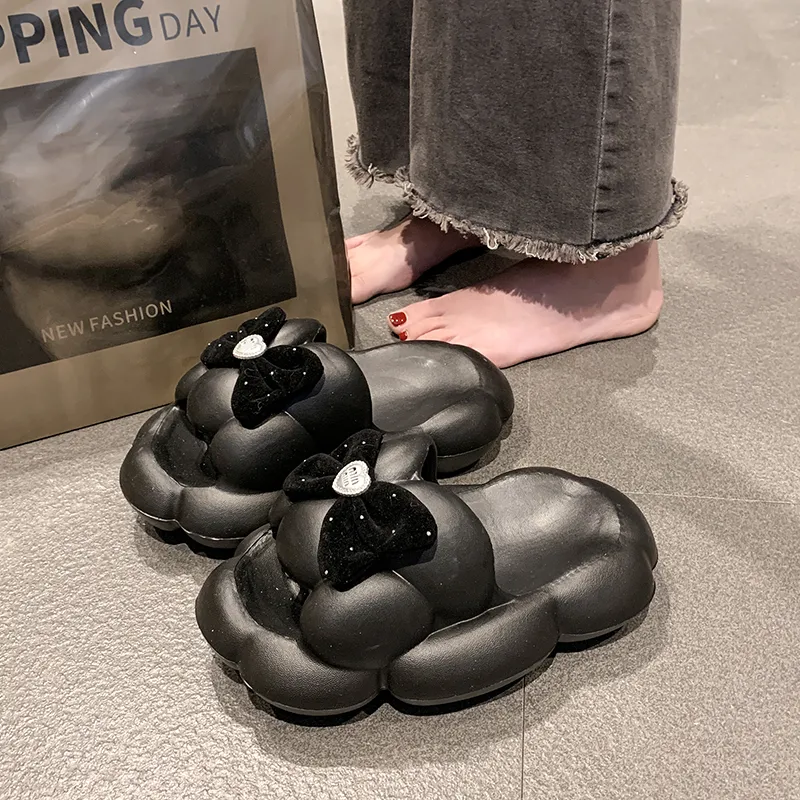 Dawei's House EVA Antibacterial, Slip Resistant, Odor Resistant Slide Slippers Women's-18