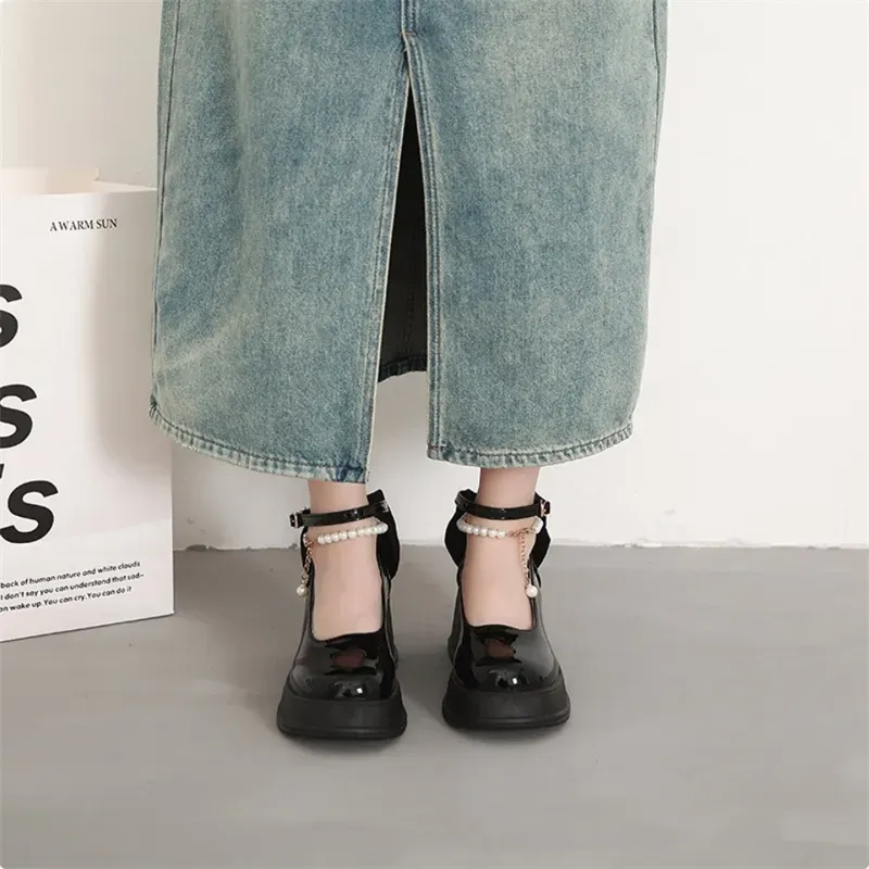 Dawei's House Chunky Heel High Heels Women's Gift Box Set-7