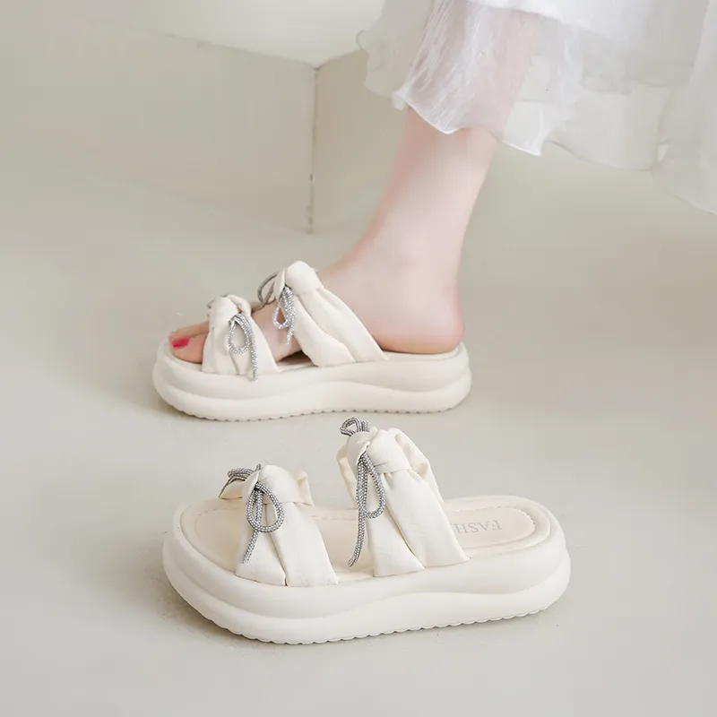 Dawei's House Rubber Sole Slip Resistant Quick Dry Antibacterial Cushioning Slide Slippers Women's Gift Box Set-7