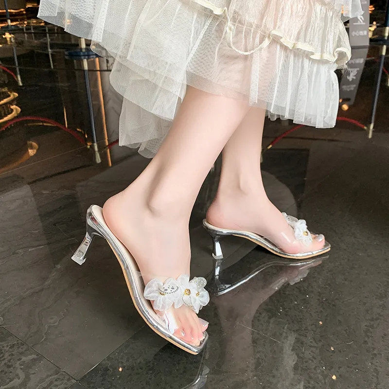 Dawei's House Rubber Sole Slide Slippers Women's-11