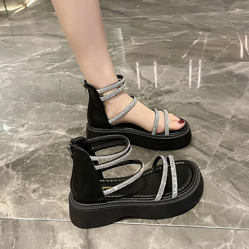 Dawei's House Roman Sandals Women's-7