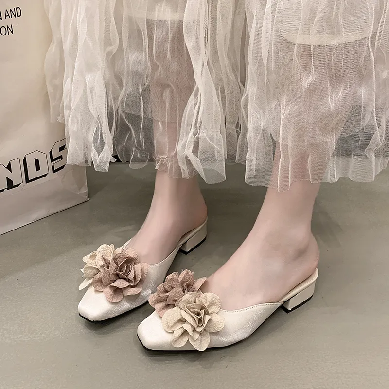 Dawei's House Odor Resistant Abrasion Resistant Slip Resistant Closed Toe Slippers Women's-9