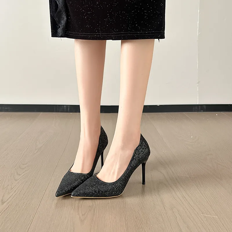 Dawei's House Slim Heel High Heels Women's Gift Box Set-13